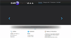 Desktop Screenshot of cartrade.si